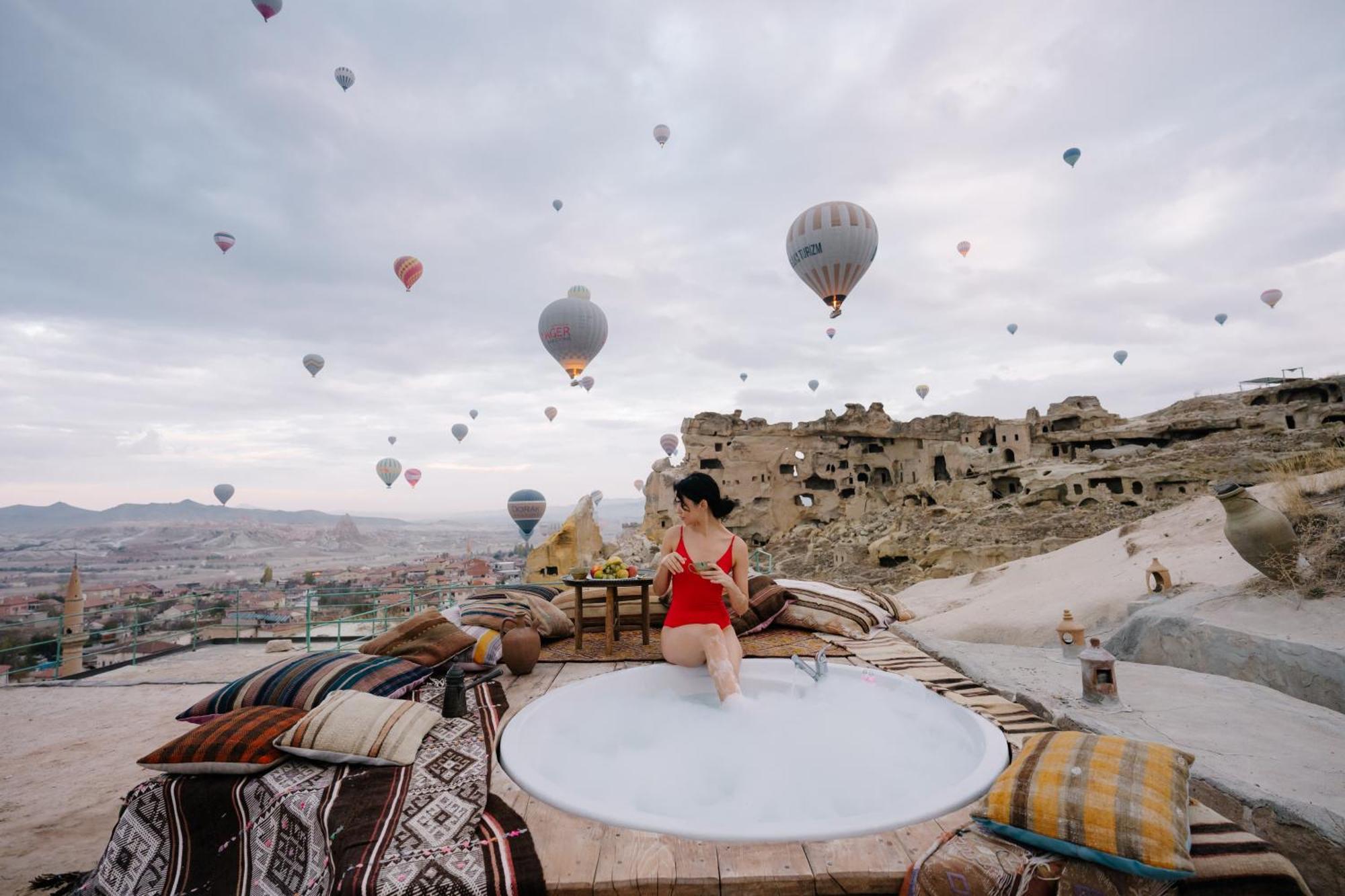 Seki Cave Suites Goreme Exterior foto